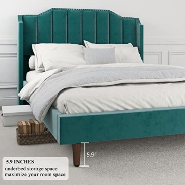 Stylish Olivae Queen Bed Frame with Easy Assembly