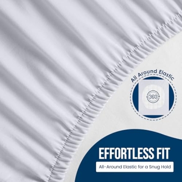 Utopia Waterproof Mattress Protector Full Size, Premium Terry Cover