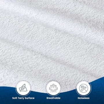 Utopia Waterproof Mattress Protector Full Size, Premium Terry Cover