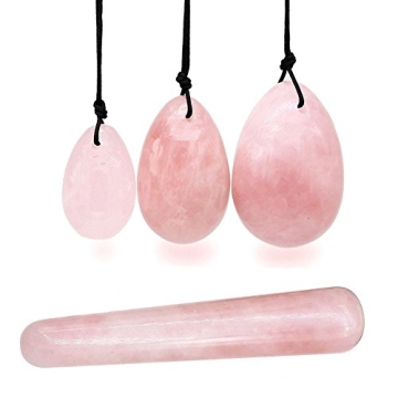 4Pcs Jade Yoni Eggs Set for Kegel Exercises and Wellness