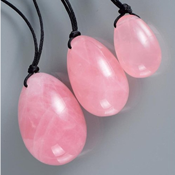 4Pcs Jade Yoni Eggs Set for Wellness and Kegel Exercises
