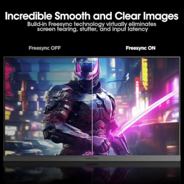 KOORUI 25-inch 180Hz Gaming Monitor with FreeSync Premium