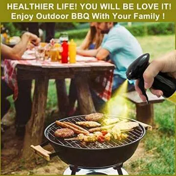 Honbuty Oil Sprayer 200ml Glass - Healthy Cooking Solution