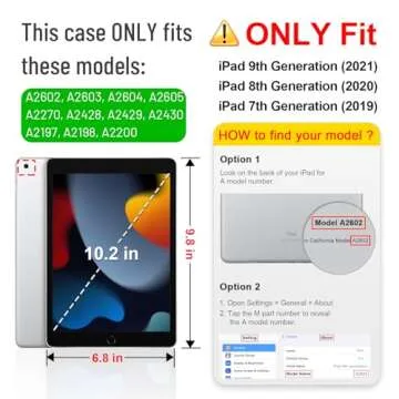 Fintie Keyboard Case for iPad 9th, 8th, 7th Generation