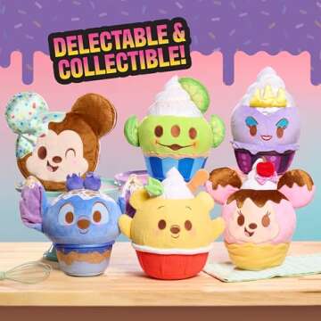 Just Play Disney Munchlings Squeeze-A-Munch Stitch Plush Toy