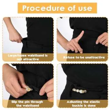 YUXIANLB 8 Pcs Pearl Brooch Pins for Elegant Styling