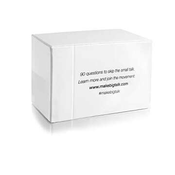 BIG TALK Question Card Game: Skip Small Talk, Make Meaningful Connections - Unique Conversation Star...