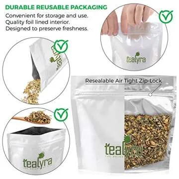 Tealyra - Tranquil Dream - Chamomile Honeybush Lavender - Calming - Relaxing - Herbal Loose Leaf Tea - Caffeine-Free - All Natural - 110g (4-ounce)