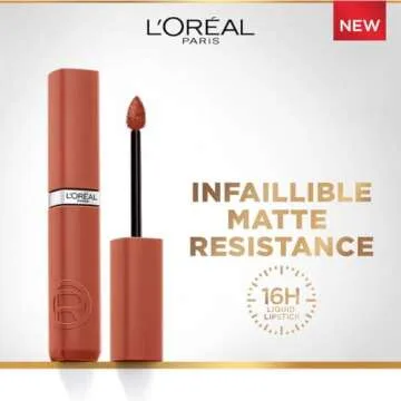 L'Oreal Paris Infallible Matte Liquid Lipstick, 16 Hour Wear