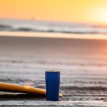 Seriously Ice Cold SIC 20oz Insulated Travel Tumbler Mug, Premium Double Wall Stainless Steel, Leak Proof BPA Free Lid