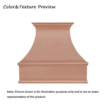 Handcrafted SINDA 48" Copper Range Hood with High CFM