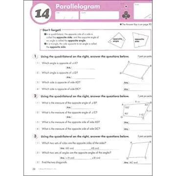 Kumon Geometry Workbook for Grades 6-8 - Master Math Skills!