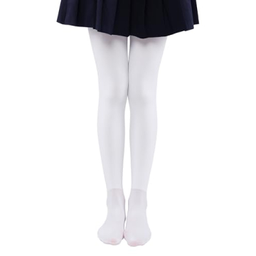 EVERSWE Girls Winter Warm Fleece Lined Tights Thick Dance Tights for Comfort and Style