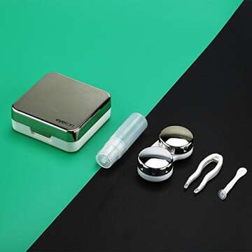 Sonew Mini Portable Travel Contact Lens Case Set