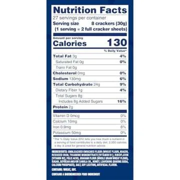 HONEY MAID Graham Crackers, Perfect for Snacking and S'mores