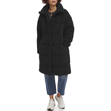 Levi's Long Length Teddy Coat - The Warm, Stylish Essential for Winter