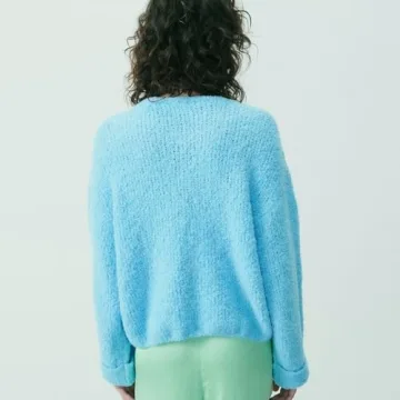 Chic Women Oversized Knit Sweater for Winter Style