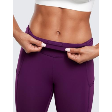 CRZ YOGA Women's High Waisted Leggings with Pockets