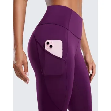 CRZ YOGA Women's High Waisted Leggings with Pockets