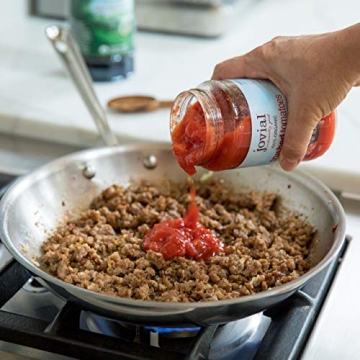 Jovial Crushed Tomatoes Organic Non-GMO BPA-Free Glass Jar