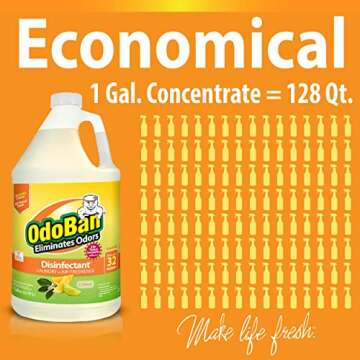 OdoBan Disinfectant and Odor Eliminator Set - 3 Pack