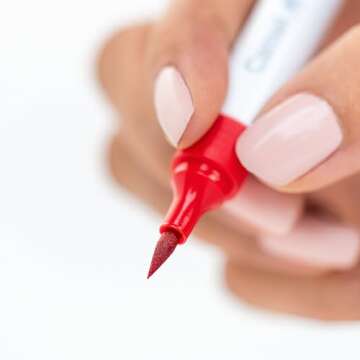 Camlin Kokuyo Brush Pens, 24 Shades (Multicolor)