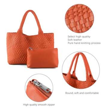 Vegan Leather Tote Bag - Stylish & Eco-Friendly Design