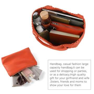 Vegan Leather Tote Bag - Stylish & Eco-Friendly Design