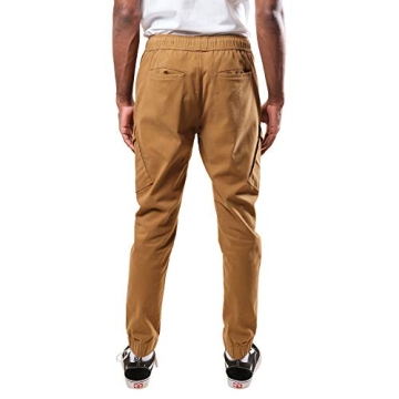 Stylish Brooklyn Athletics Men's Slim Fit Cargo Joggers