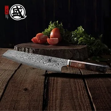 MITSUMOTO SAKARI 8 inch Japanese Kiritsuke Chef Knife