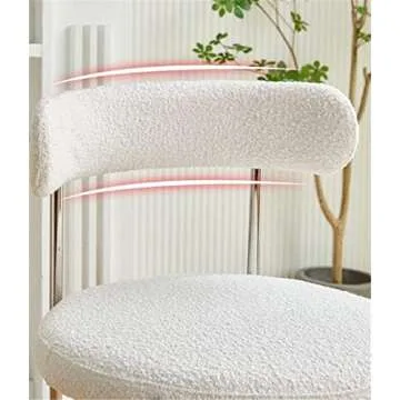 NIUYAO Modern Upholstered Dining Chair Set for All Spaces