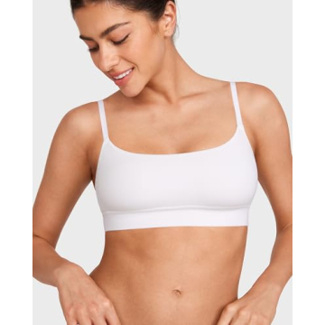 INLYRIC Women's Cotton Bralette Wireless Comfortable Style
