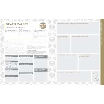 National Geographic Journal for National Parks Enthusiasts