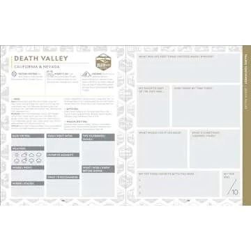 National Geographic Journal for National Parks Enthusiasts