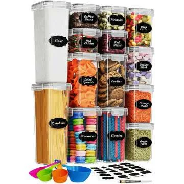 Chef's Path Airtight Food Storage Box Set – 14 Containers