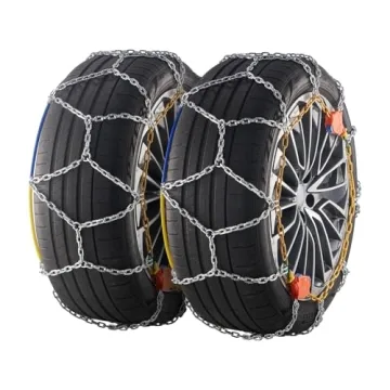 VEVOR Tire Chains for SUV and Trucks - Pack of 2