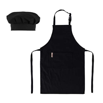 Kids Apron and Chef Hat Set for Fun Cooking Adventures