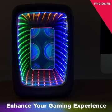 Frigidaire Gaming Light Up Mini Beverage Refrigerator