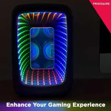 Frigidaire Gaming Light Up Mini Beverage Refrigerator