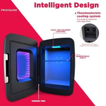 Frigidaire Gaming Light Up Mini Beverage Refrigerator