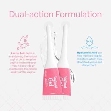 Szio+ Utiva Vaginal Gel - 7-Prefilled Applicators to Help Maintaining Natural Acidity & Increasing Vaginal Moisture to Alleviate Dryness & Discomfort