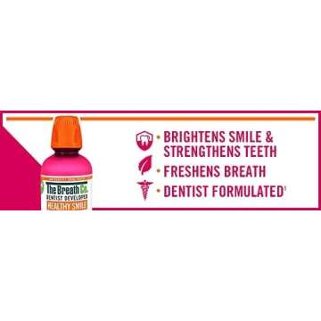 TheraBreath Healthy Smile Rinse, Sparkle Mint, 16 Oz