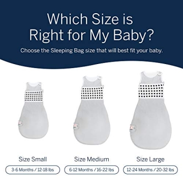 Nanit Breathing Wear Sleeping Bag for Safe Sleep