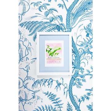 FURBISH Travel Wall Art Print - Beverly Hills Hotel Matchbook - Aesthetic Wall Decor, Modern Wall Ar...