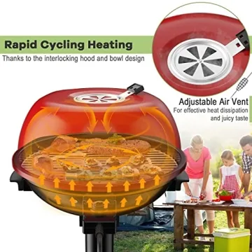 Giantex Electric Grill - Portable 1600W BBQ Solution