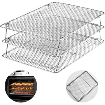 HIWARE Stackable Cooling Rack - Durable and Versatile