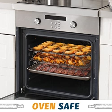 HIWARE Stackable Cooling Rack - Durable and Versatile