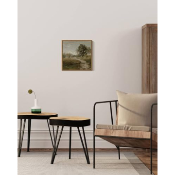 InSimSea Square Framed Canvas Wall Art for Home Decor