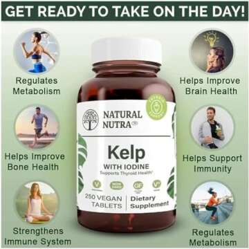 Natural Nutra Kelp Iodine Supplement for Immune & Metabolism