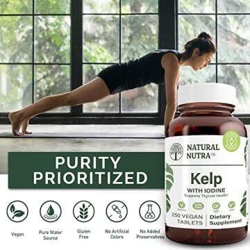 Natural Nutra Kelp Iodine Supplement for Immune & Metabolism